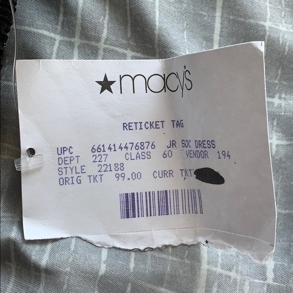 Teeze Me Long black sparkly dress/gown/ prom dress - Picture 5 of 7